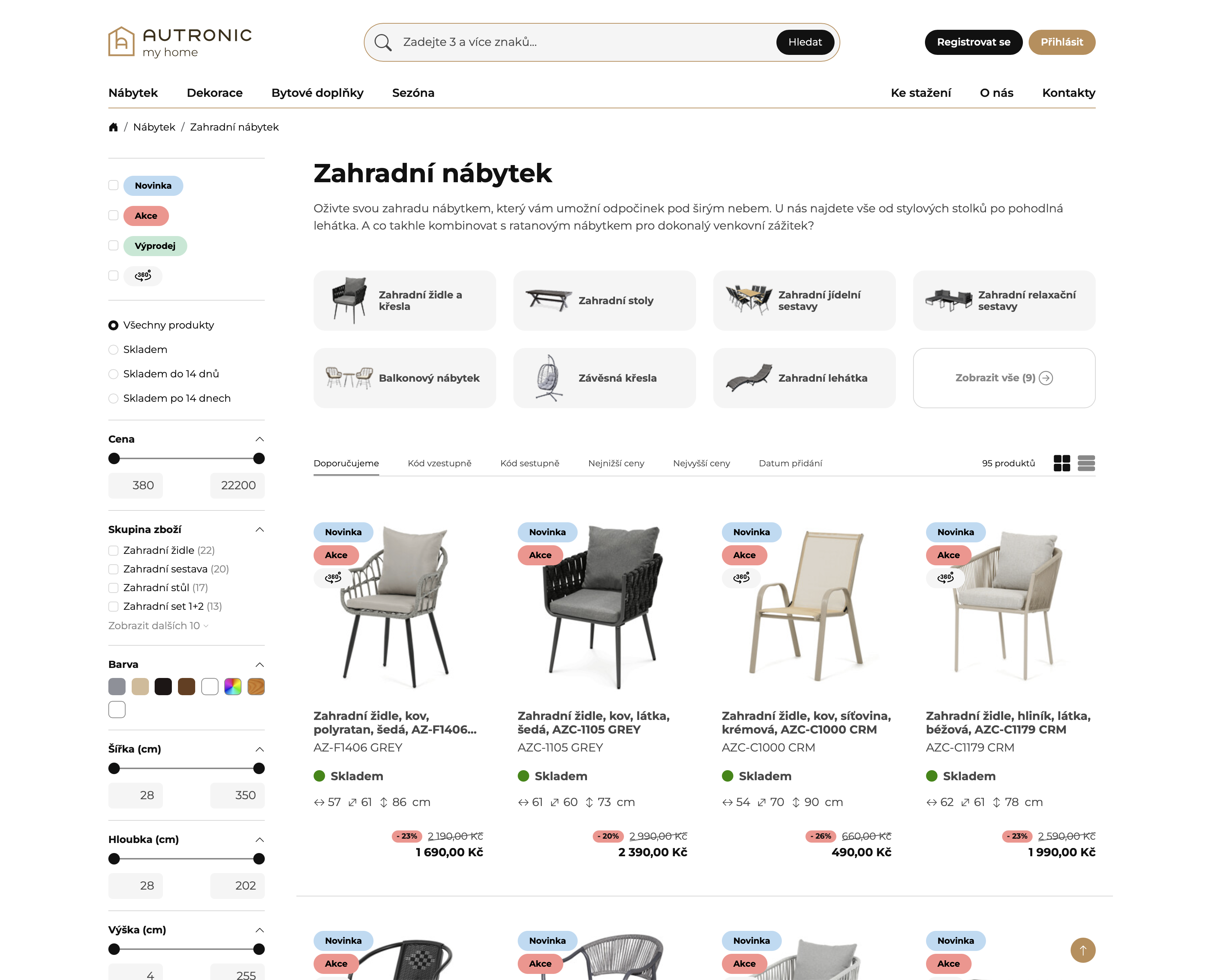 Velkoobchod s nábytkem v B2B znovu promyšlený