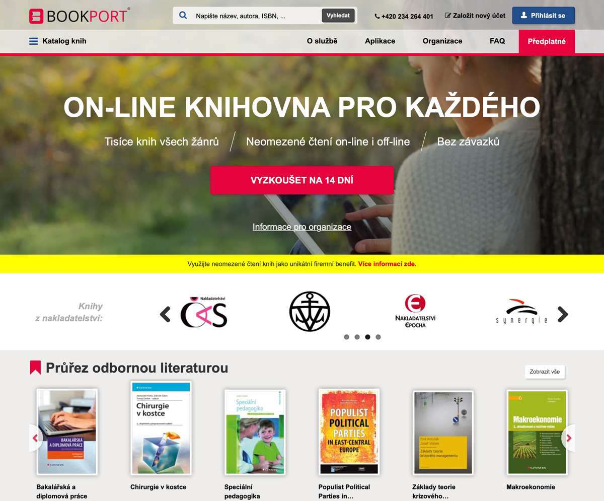 E-knihovna, která jde s vámi všude
